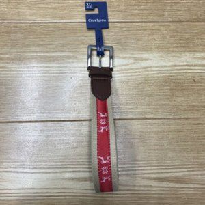 Faux Leather Belt Holiday Christmas